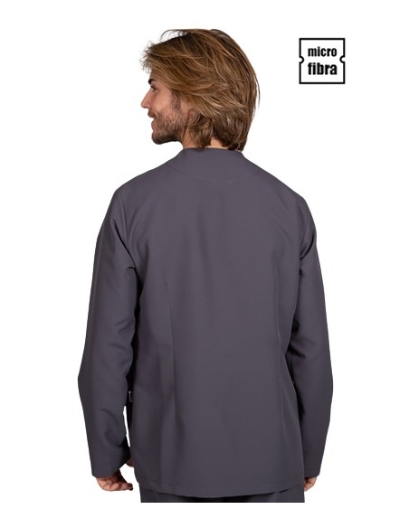 GIACCA MICROFIBRA CON BOTTONI IN METALLO UOMO M/L