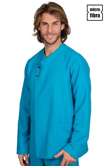 GIACCA MICROFIBRA CON BOTTONI IN METALLO UOMO M/L