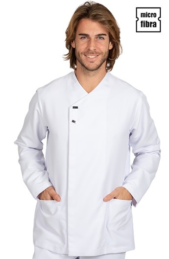 GIACCA MICROFIBRA CON BOTTONI IN METALLO UOMO M/L