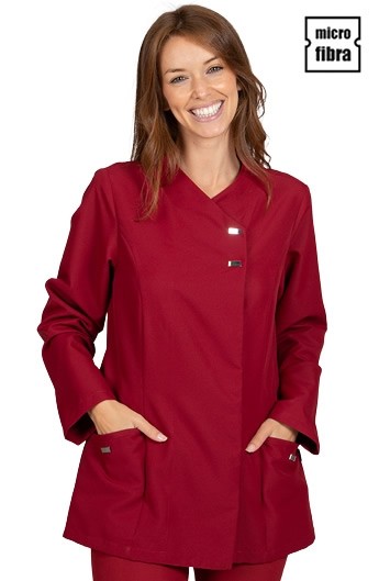 GIACCA MICROFIBRA BOTTONI IN METALLO M/L DONNA