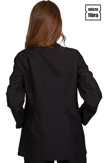 GIACCA MICROFIBRA BOTTONI IN METALLO M/L DONNA