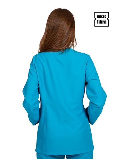 GIACCA MICROFIBRA BOTTONI IN METALLO M/L DONNA