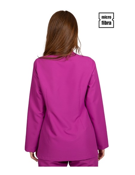 GIACCA MICROFIBRA BOTTONI IN METALLO M/L DONNA