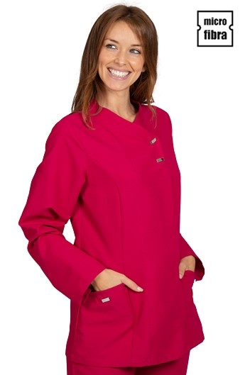 GIACCA MICROFIBRA BOTTONI IN METALLO M/L DONNA