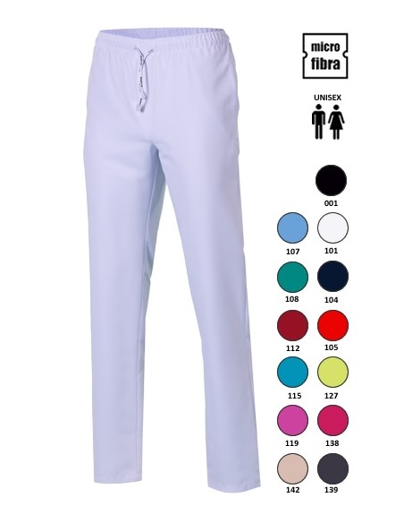 PANTALONI MICROFIBRA GOMMA + CORDONE