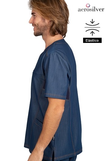 CAMICETTA JEANS AEROSILVER UOMO