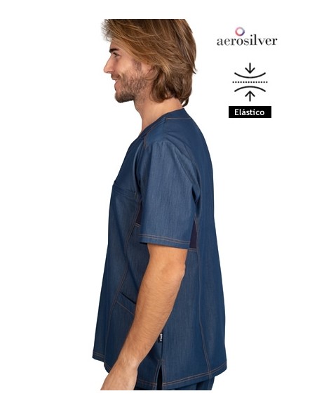 CAMICETTA JEANS AEROSILVER UOMO
