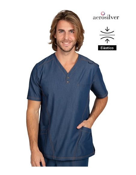 CAMICETTA JEANS AEROSILVER UOMO