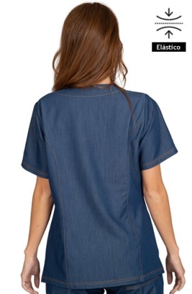 BLUSA TEJANO ELASTICO MUJER 2