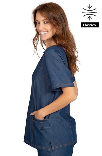 BLUSA TEJANO ELASTICO MUJER