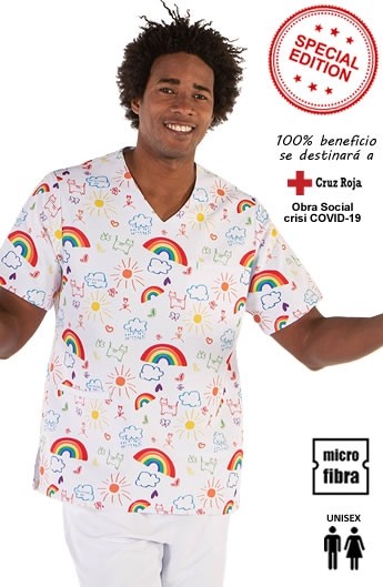 CAMICIA MICROFIBRA ANDRÀ TUTTO BENE UNISEX M/C