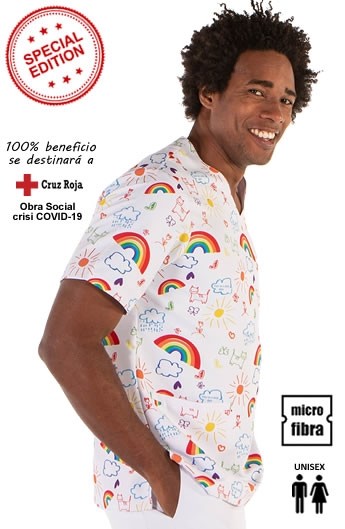 CAMICIA MICROFIBRA ANDRÀ TUTTO BENE UNISEX M/C